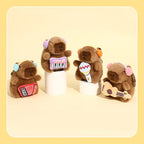 Pendentif Capybara Peluche Musiciens - vue 4