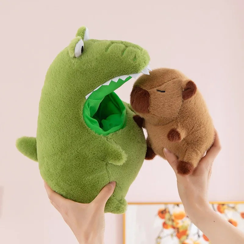 Peluche Capybara Crocodile - vue 3