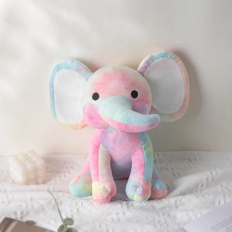Doudou Éléphant 25 Cm - Multiples Couleurs - vue 4