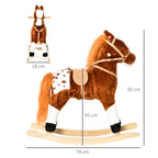 Cheval en Peluche Qui Bouge Marron - vue 4