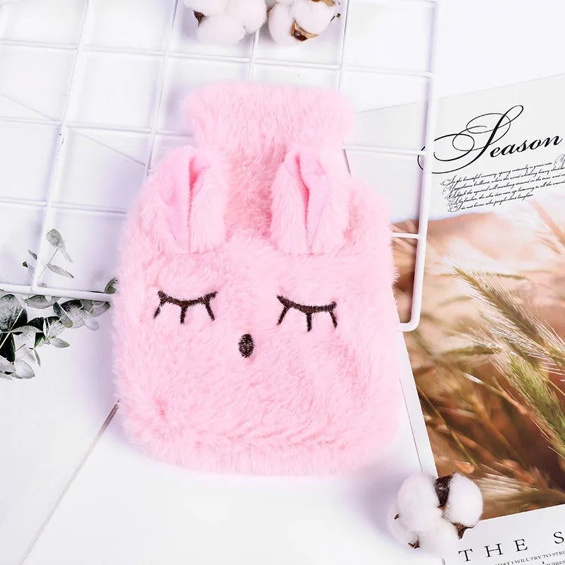 Bouillotte Fourrure Lapin Qui Dort - vue 6
