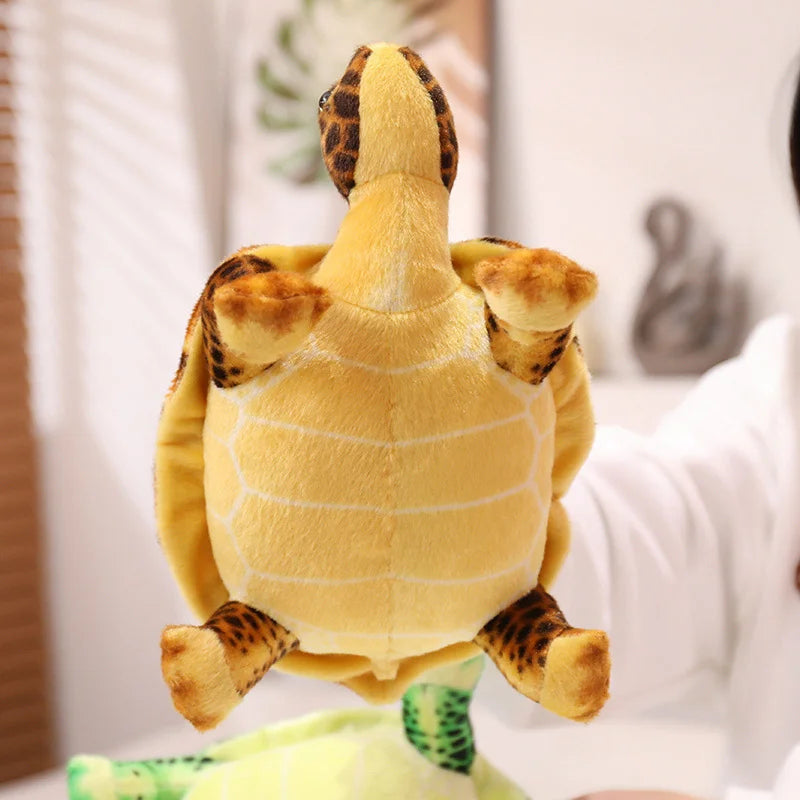 Peluche Tortue Terrestre - Marron - vue 4