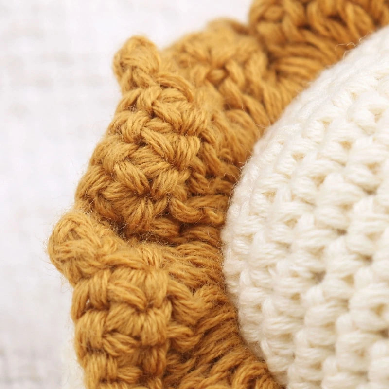 Peluche Lion Crochet - 19 Cm - vue 7