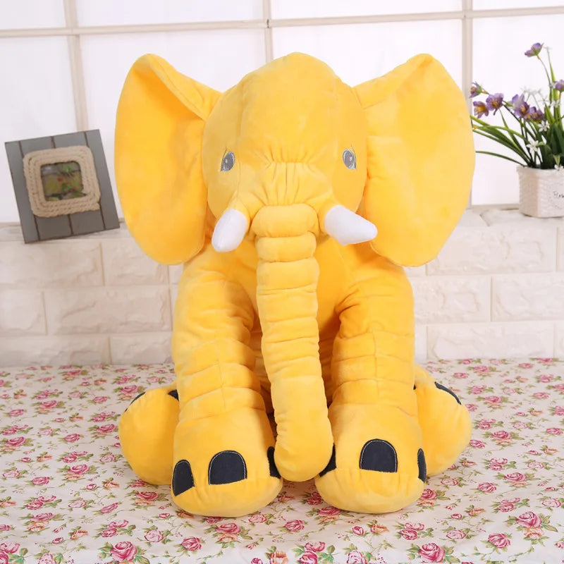 Peluche Éléphant Jaune - vue 2