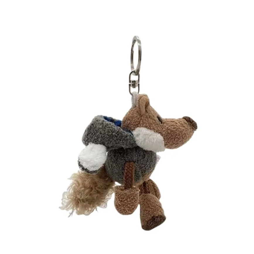 Porte Clé Loup Peluche - vue 6