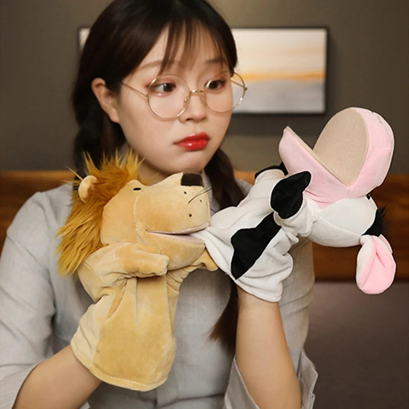 Marionnette Lion Peluche - vue 3