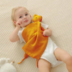 Doudou Lapin Plat - Bleu - vue 3