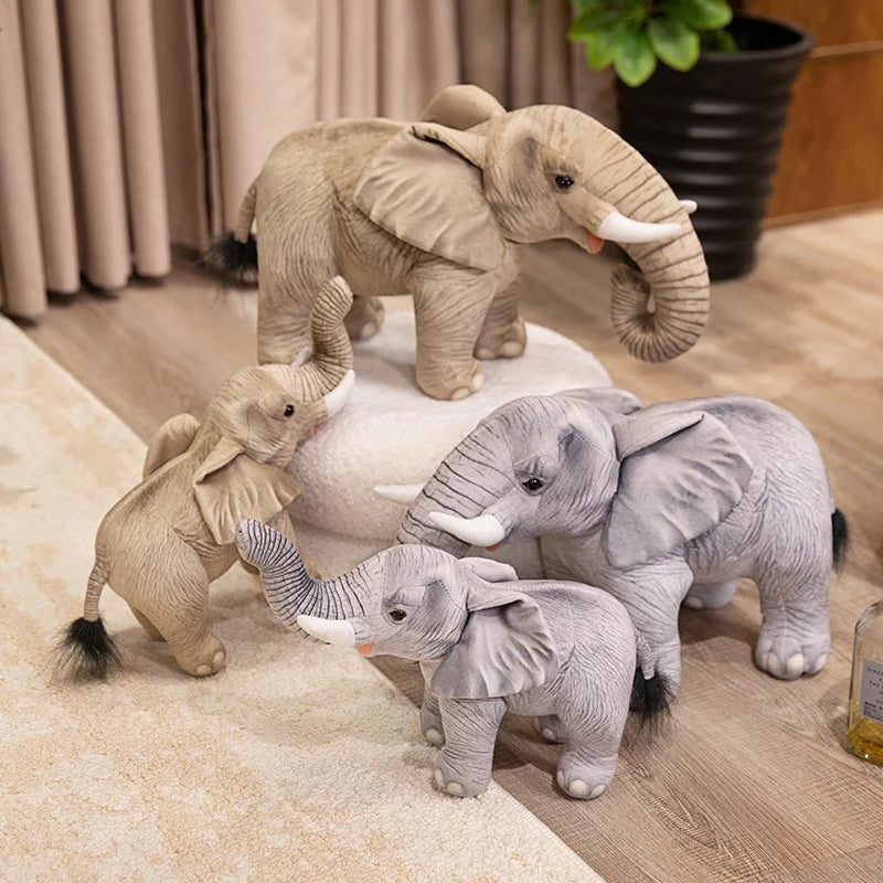 Peluche Éléphant Réaliste - vue 7