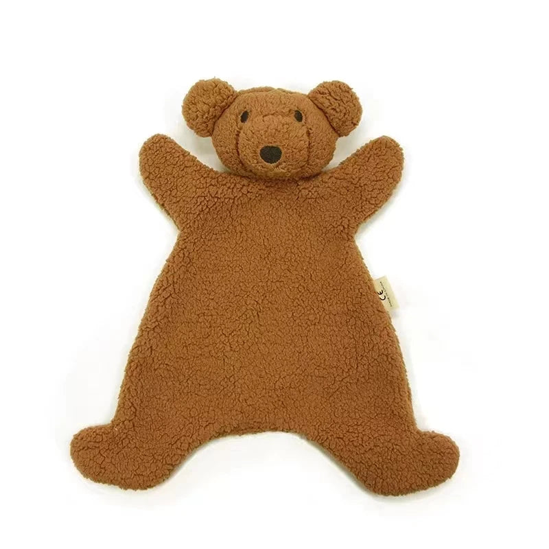 Doudou Ours Plat Marron - vue 3