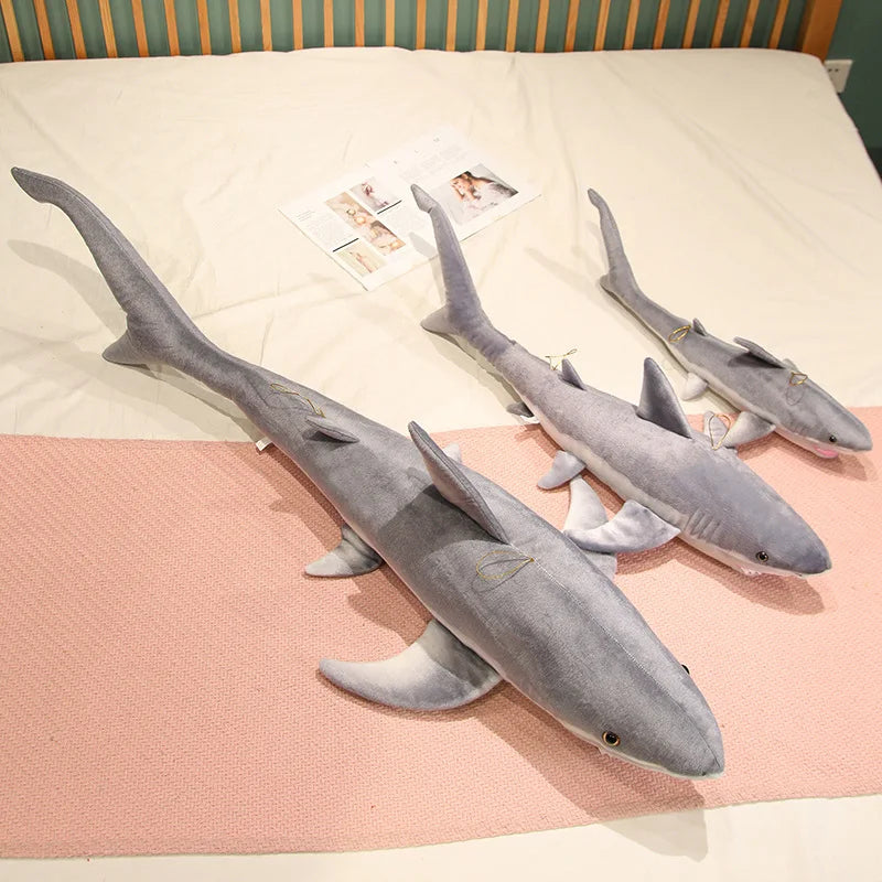 Peluche Requin Blanc Réaliste - vue 6