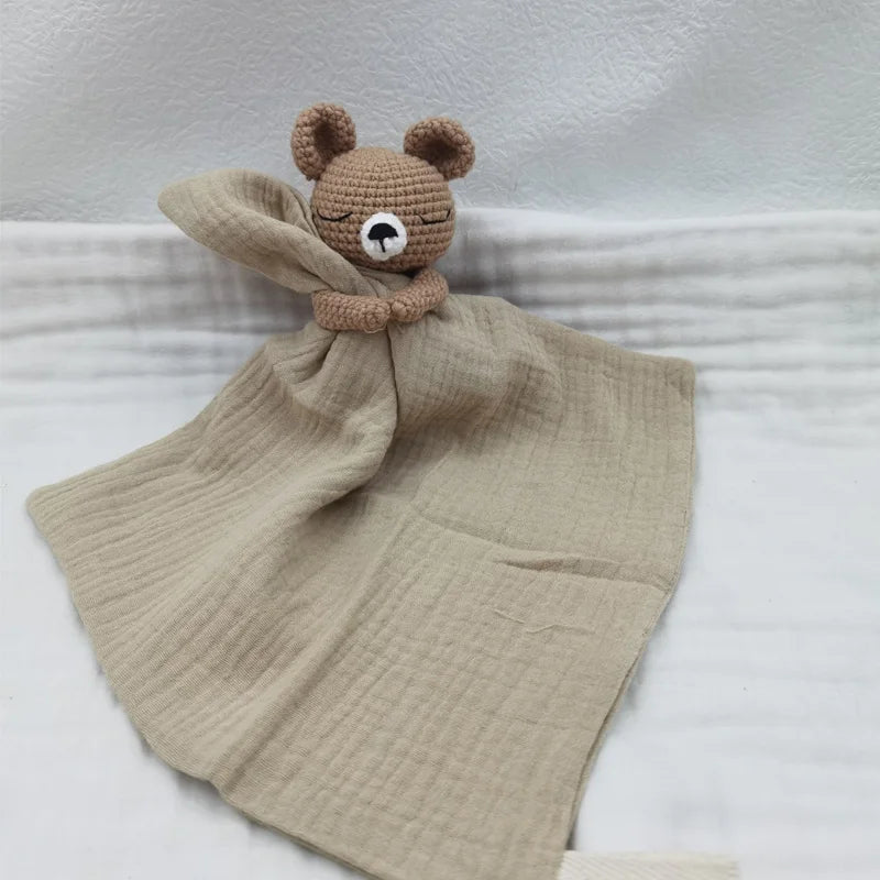 Petit Ours Plat/serviette en Peluche - vue 2