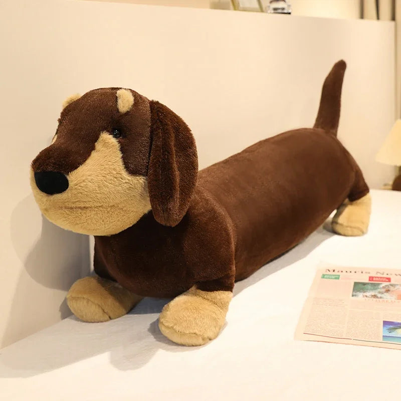 Grosse Peluche Teckel - vue 5