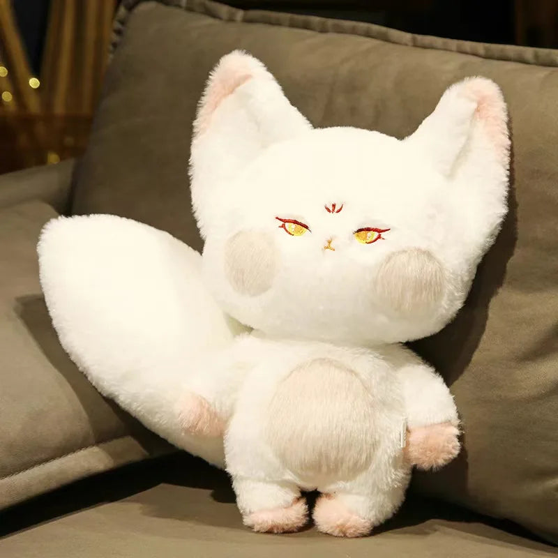 Renard Kawaii Géant en Peluche - vue 7