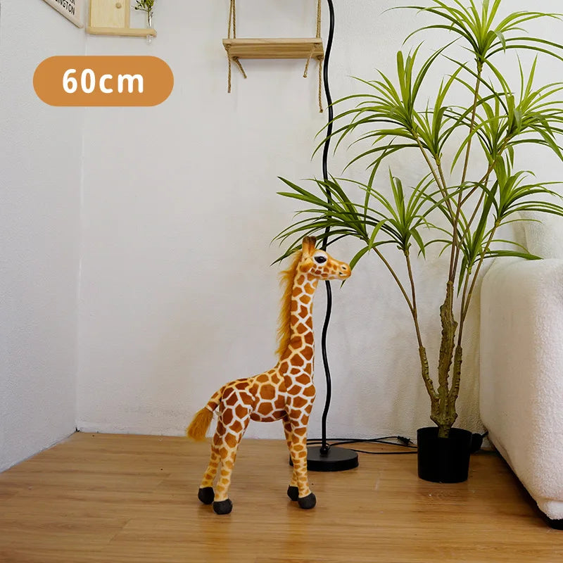 Peluche Girafe Realiste - vue 5