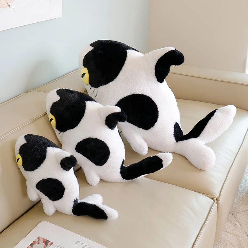 Peluche Requin Blanc et Noir Tacheté - vue 3
