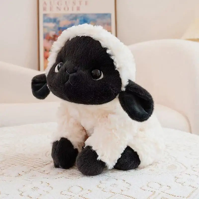 Doudou Mouton Noir et Blanc - vue 4