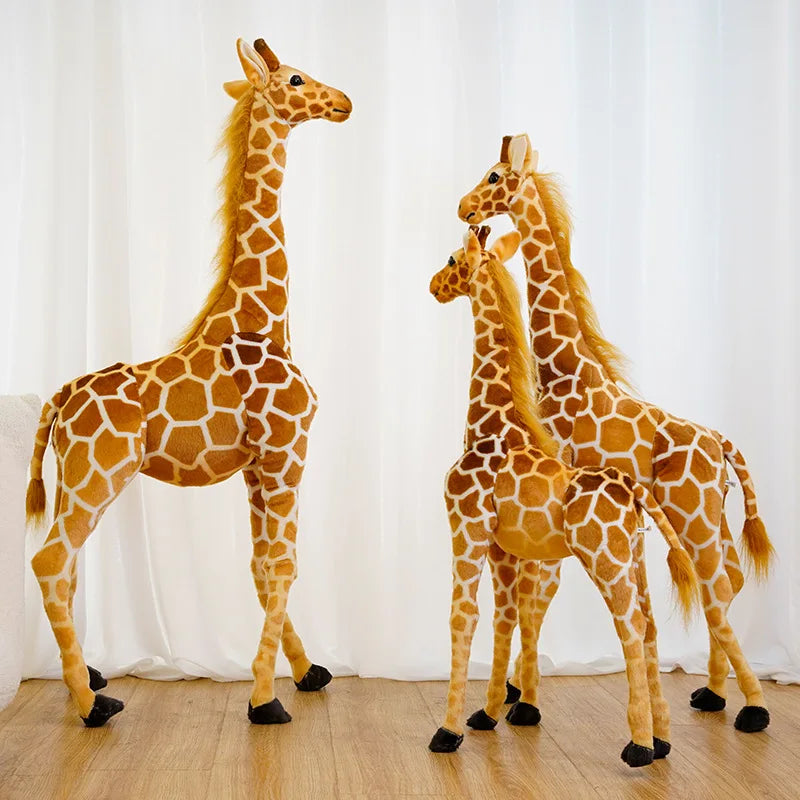 Peluche Girafe Realiste - vue 2