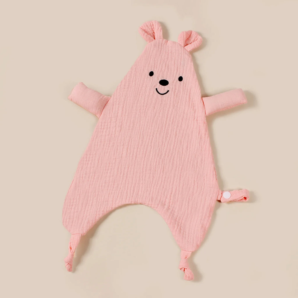 Doudou Plat Ourson en Coton - Multiples Couleurs - vue 10