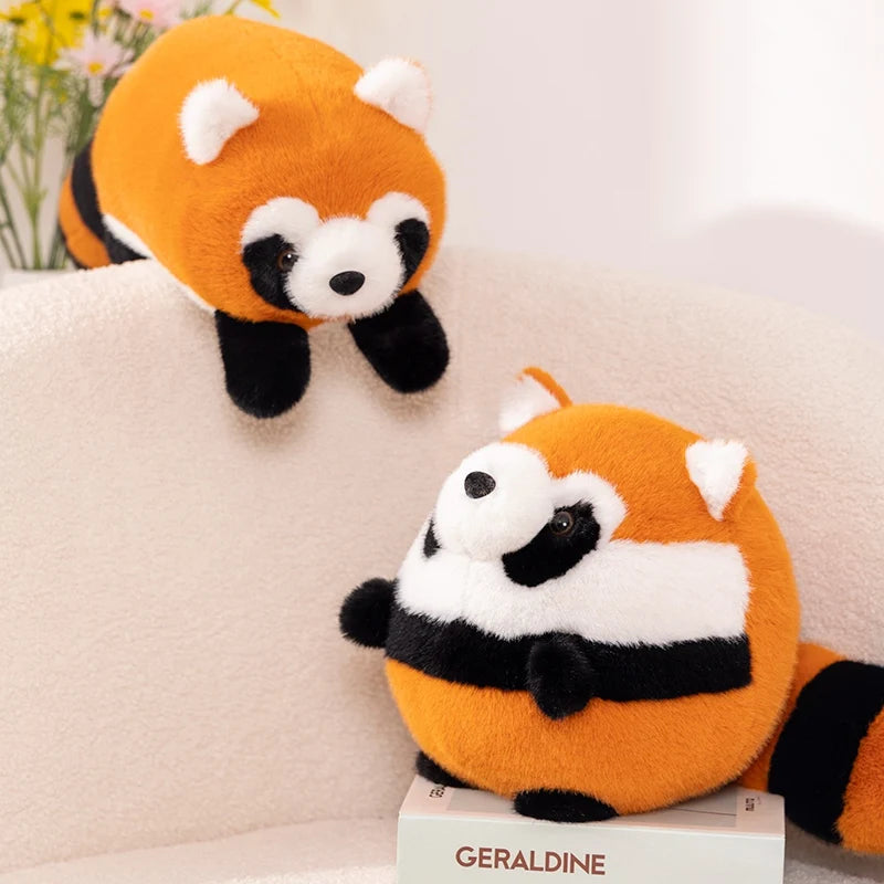 Peluche Panda Roux Rond - vue 2