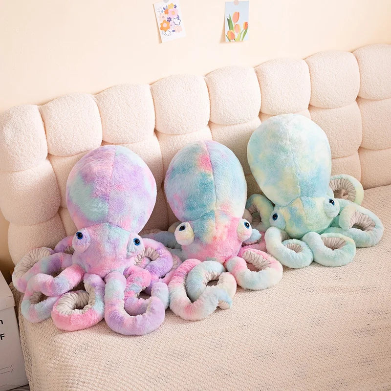 Peluche Pieuvre Multicolore - vue 3