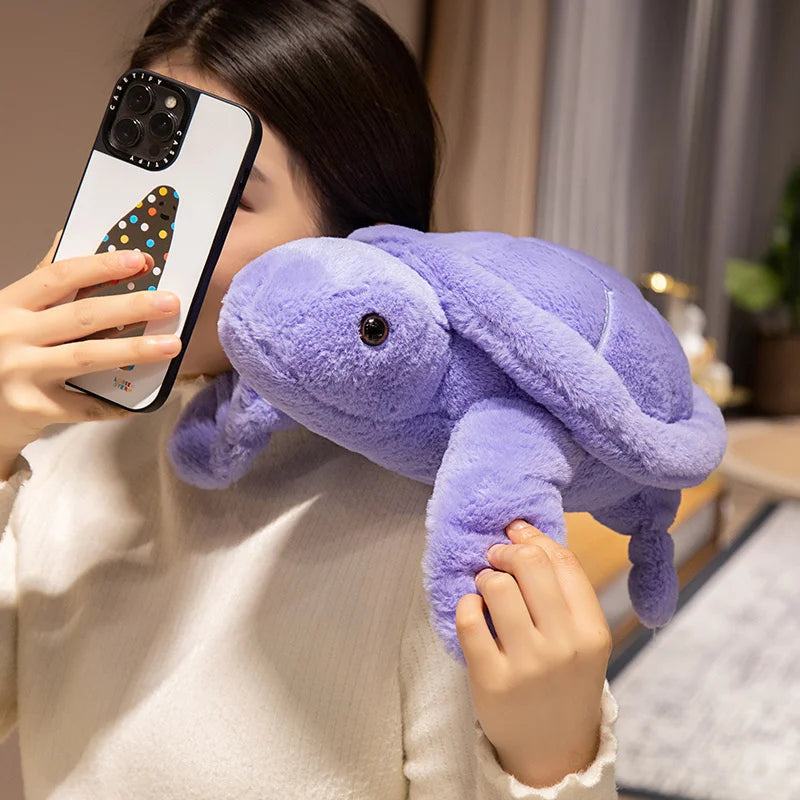 Peluche Tortue Violette - vue 3