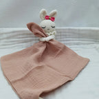 Peluche Lapin Plat pour Bébé - vue 2