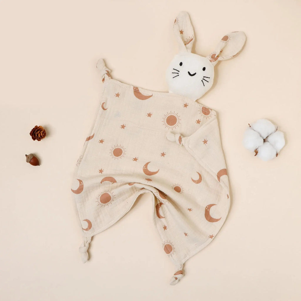 Doudou Lange Lapin - Motifs Nuit - vue 2
