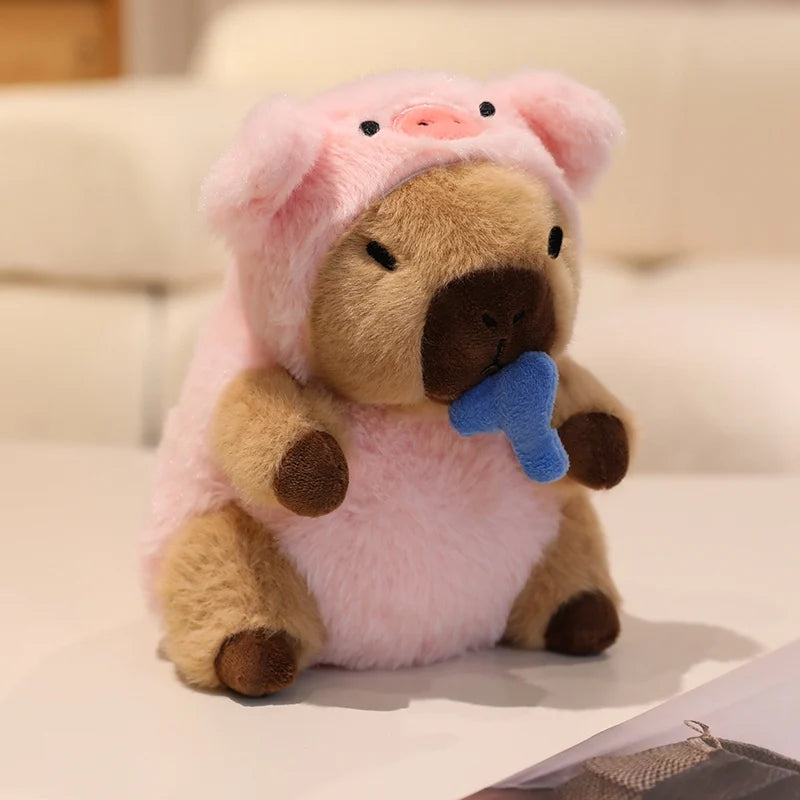 Petit Doudou Capybara - Déguisement Cochon - vue 2