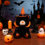 Peluche Ours Noir Halloween - vue 2