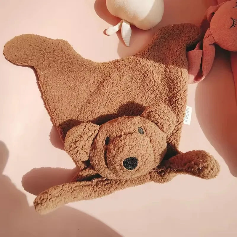 Doudou Ours Plat Marron - vue 2