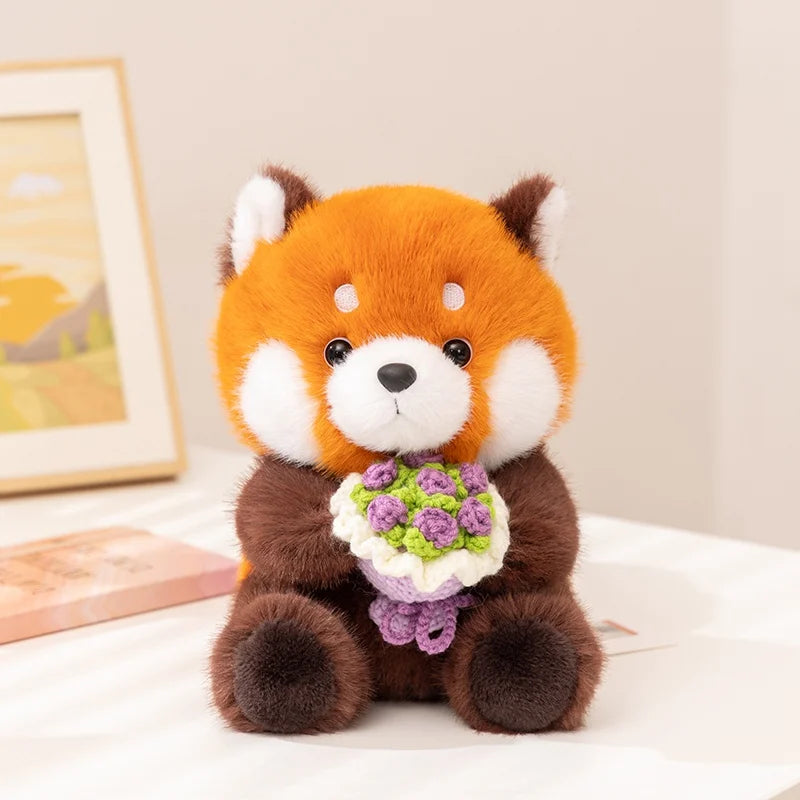 Peluche Panda avec Fleurs - vue 9