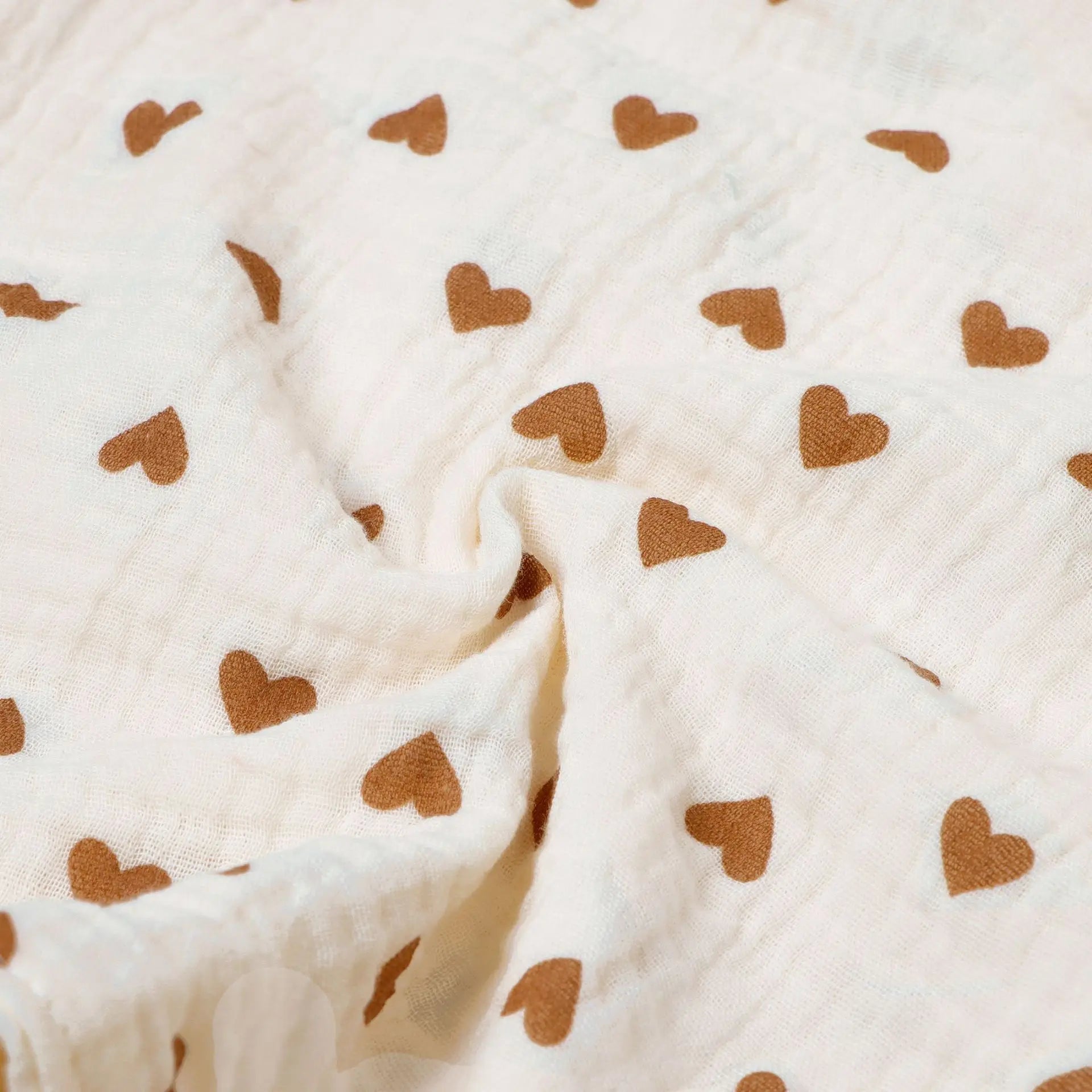 Doudou Plat Lapin - Motifs Cœur - vue 3