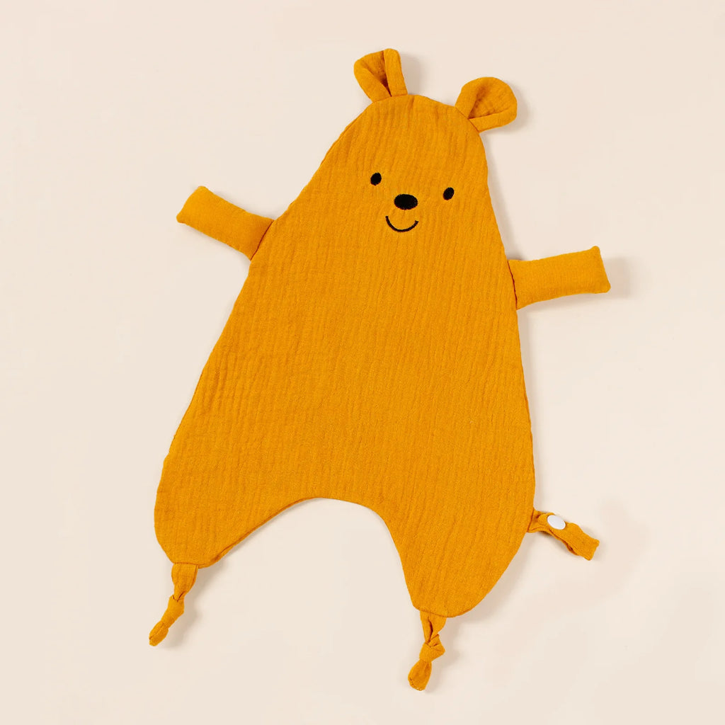 Doudou Plat Ourson en Coton - Multiples Couleurs - vue 15