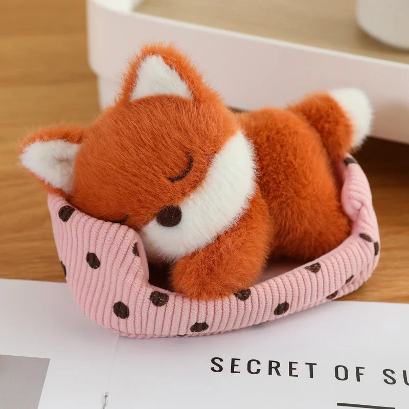 Mini Doudou Renard Endormie - vue 2