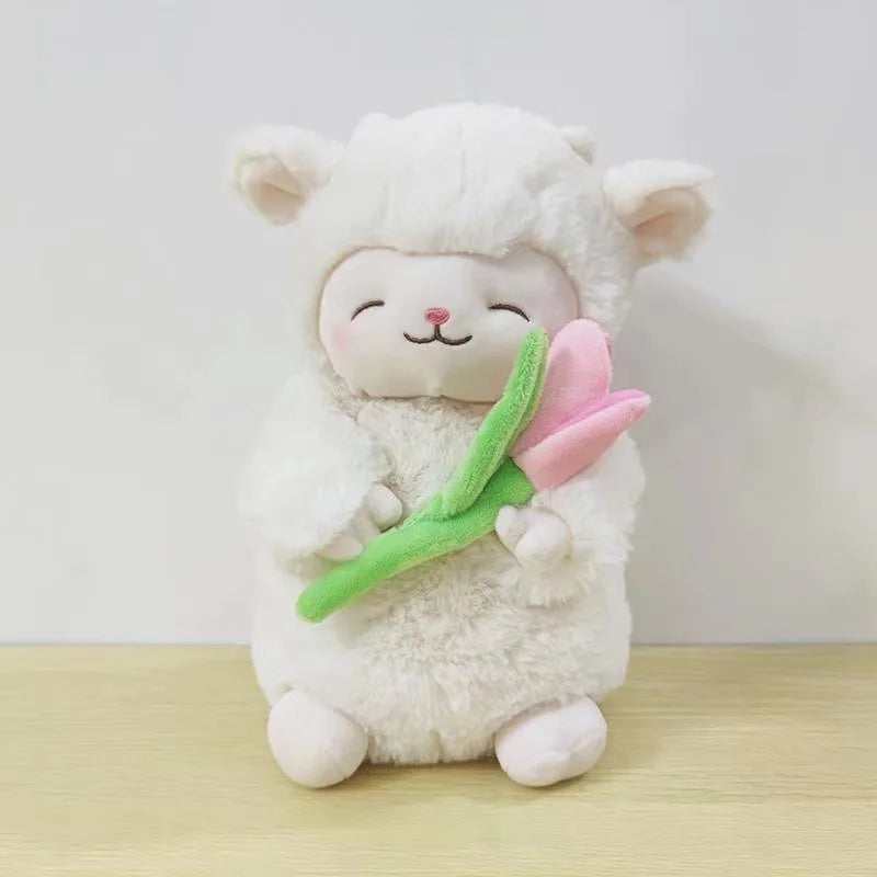 Peluche Mouton avec Ça Rose - vue 3