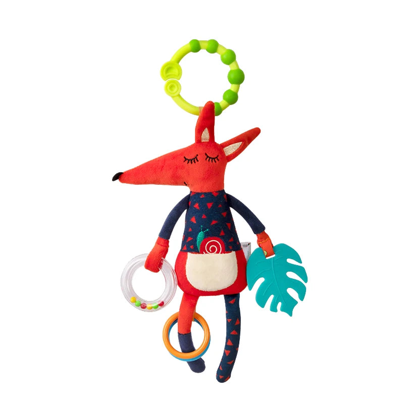 Doudou Hochet Renard Suspendue - vue 2