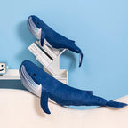Grande Peluche Baleine Bleu - vue 3