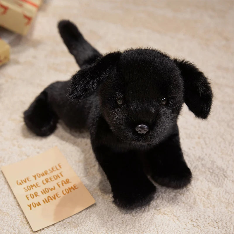 Peluche Labrador Noir - vue 3