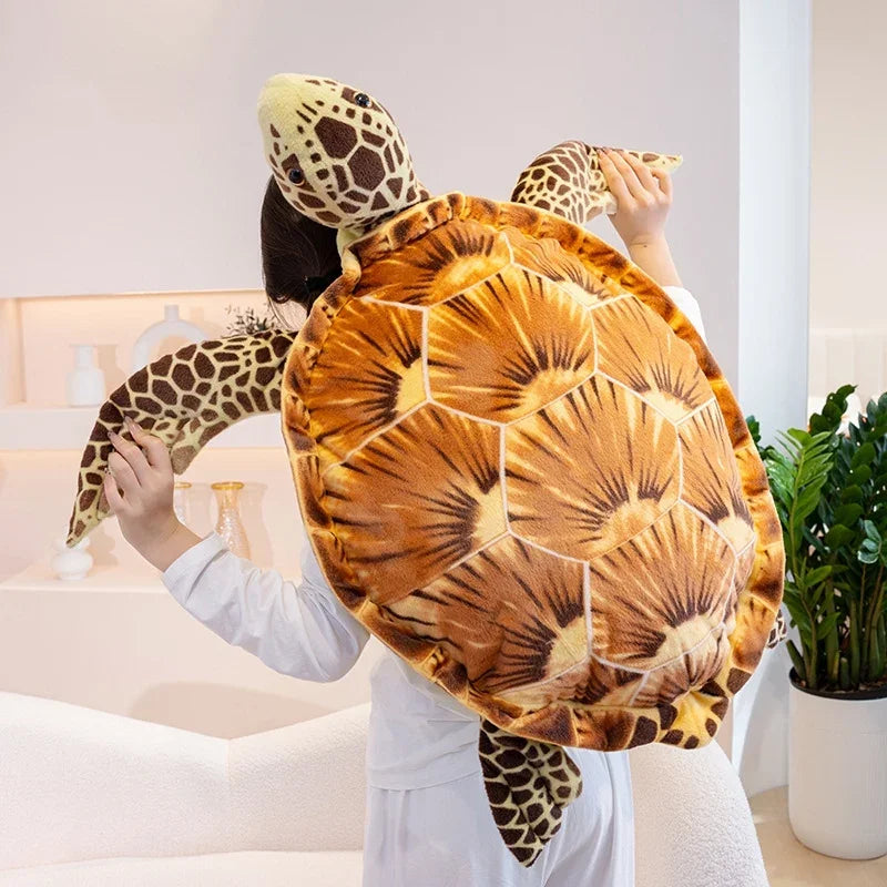 Grosse Peluche Tortue - vue 2