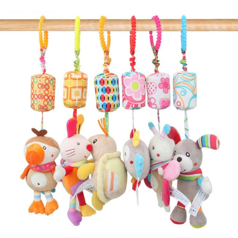 Doudou Hochet Multi Couleurs Suspendue - vue 3