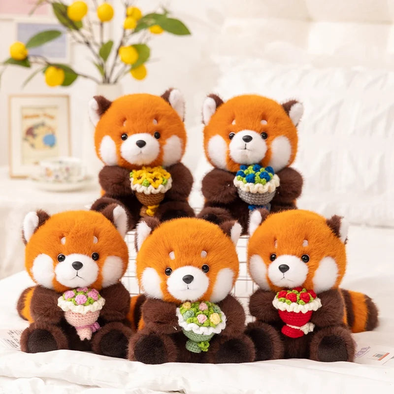Peluche Panda avec Fleurs - vue 2