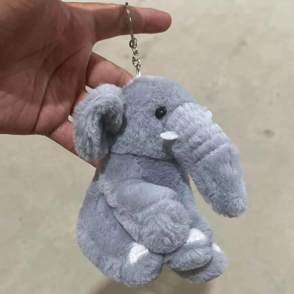Porte Clé Éléphant en Peluche - vue 5