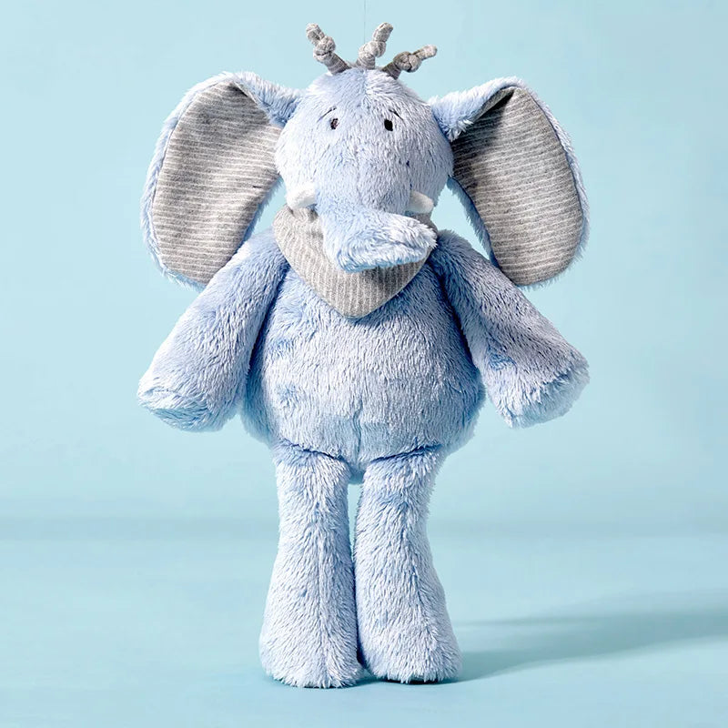 Peluche Éléphant Bleu Mignon - vue 4