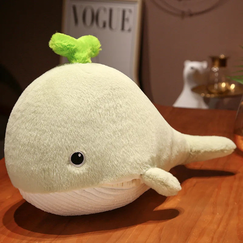 Baleine Verte Doudou - vue 2