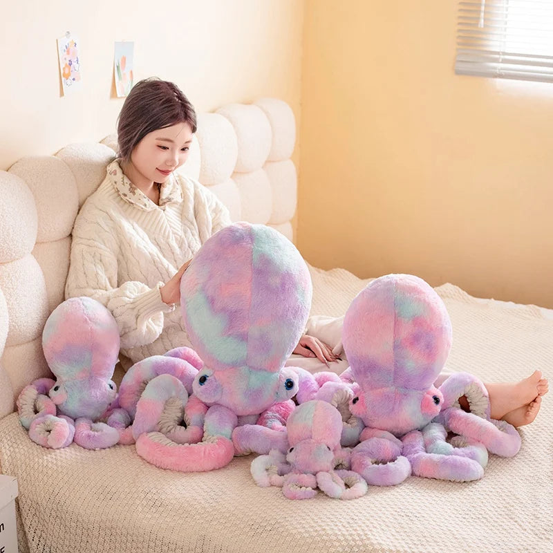 Peluche Pieuvre Multicolore - vue 4