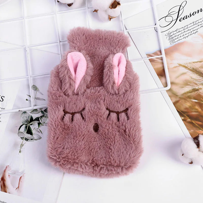 Bouillotte Fourrure Lapin Qui Dort - vue 7