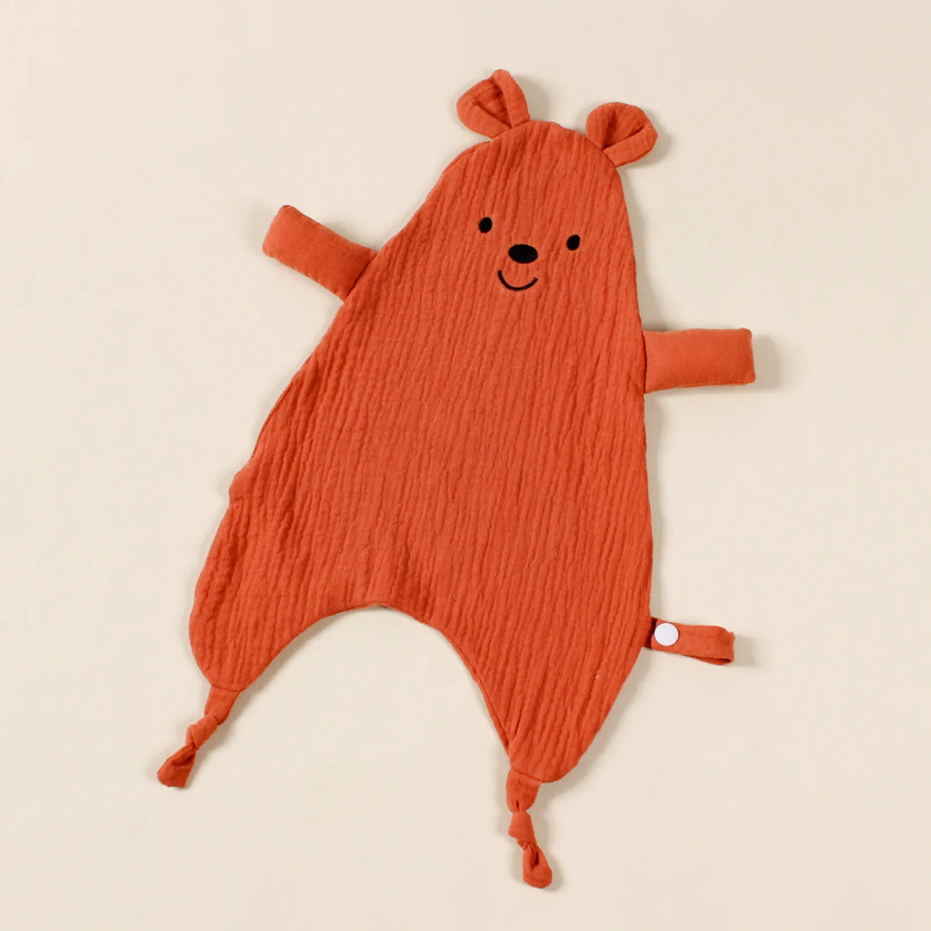 Doudou Plat Ourson en Coton - Multiples Couleurs - vue 9