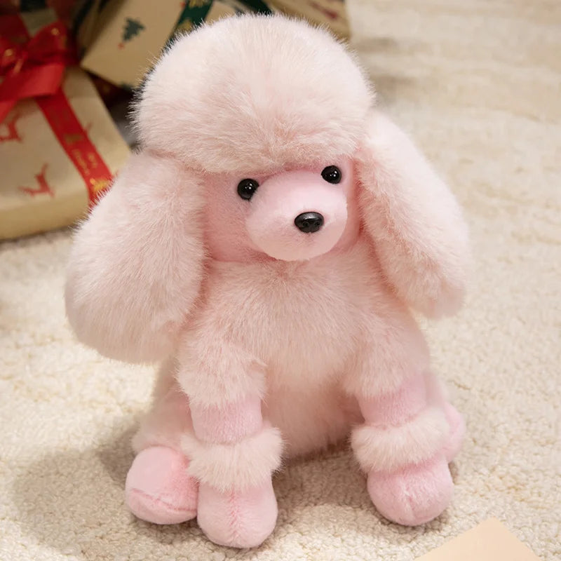 Peluche Caniche Rose - vue 2