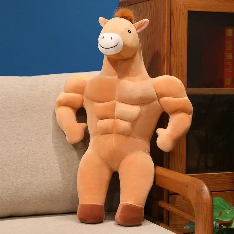 Peluche Cheval Musclé - vue 5