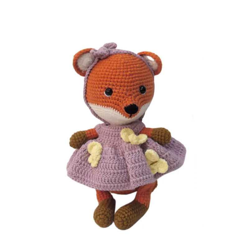 Doudou Renard Habillé en Crochet - vue 4